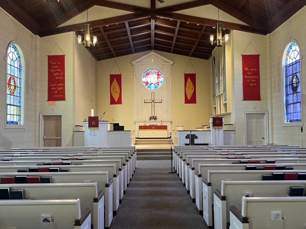 Worship with us any time...